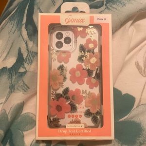 Pink Floral iPhone 13 case
